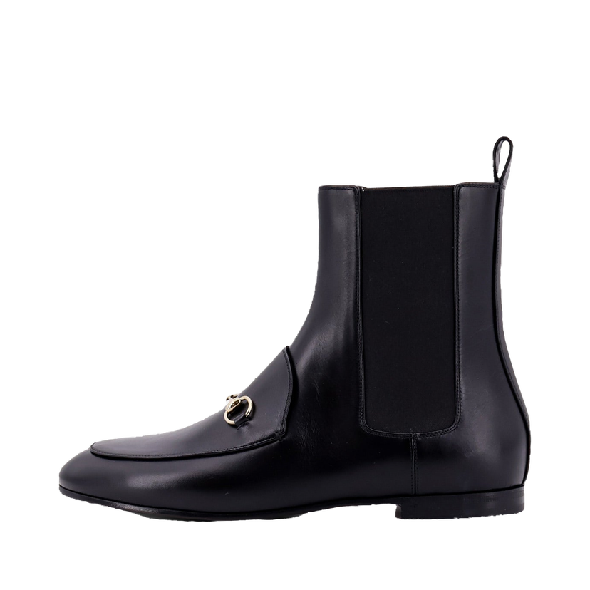 Tenisky a topánky Gucci Leather Ankle Boots Čierna | 787188AADGA1000