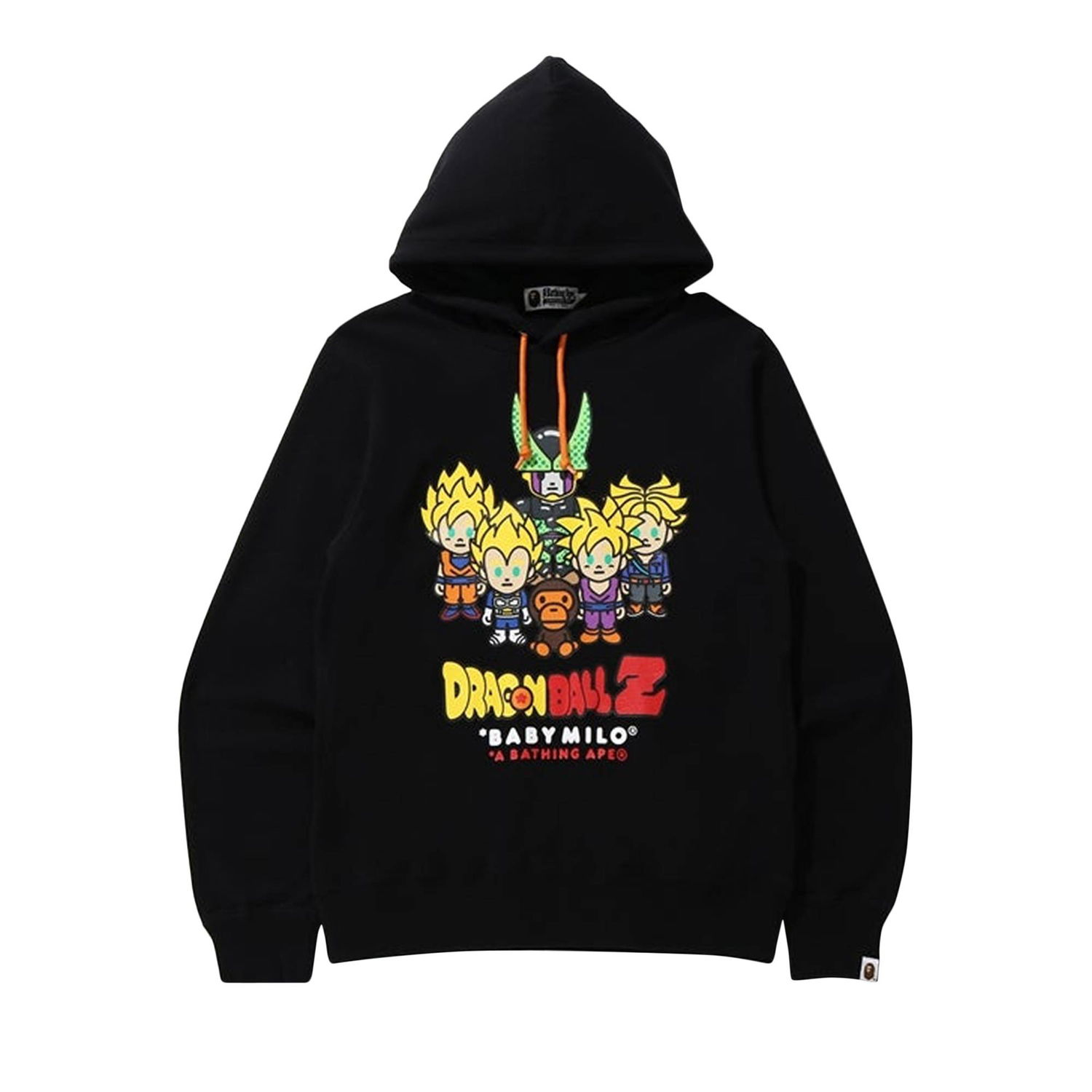 Mikina BAPE x Dragon Ball Z Baby Milo Super Saiyan & Cell Hoodie Čierna | 2G23 114 915 BLACK, 1