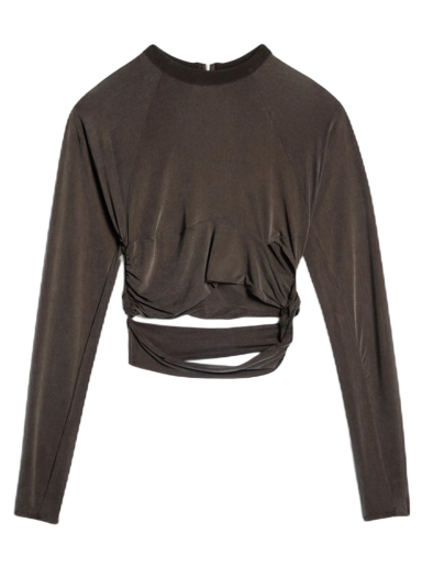 Tričko Jacquemus Le  Espelho Knotted Cut-Out Čierna | 231JS120-2307-850