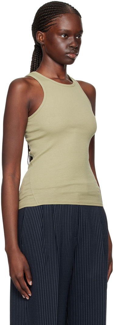 Tielko rag & bone Essential Rib Tank Top Zelené | WCC22FT020ER20, 1