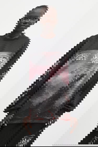 Tričko Aries Ramscape Airtex Long-Sleeve Tee Čierna | AR4005003, 1