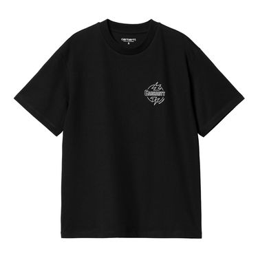 Tričko Carhartt WIP Short Sleeve Ablaze Graphic T-Shirt Čierna | I033676_8, 3