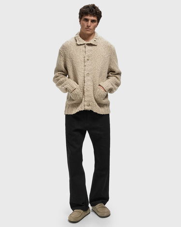 Sveter CLOSED Chunky Knit Button-Front Turtleneck Cardigan Béžová | C86449-94B-22-198, 1