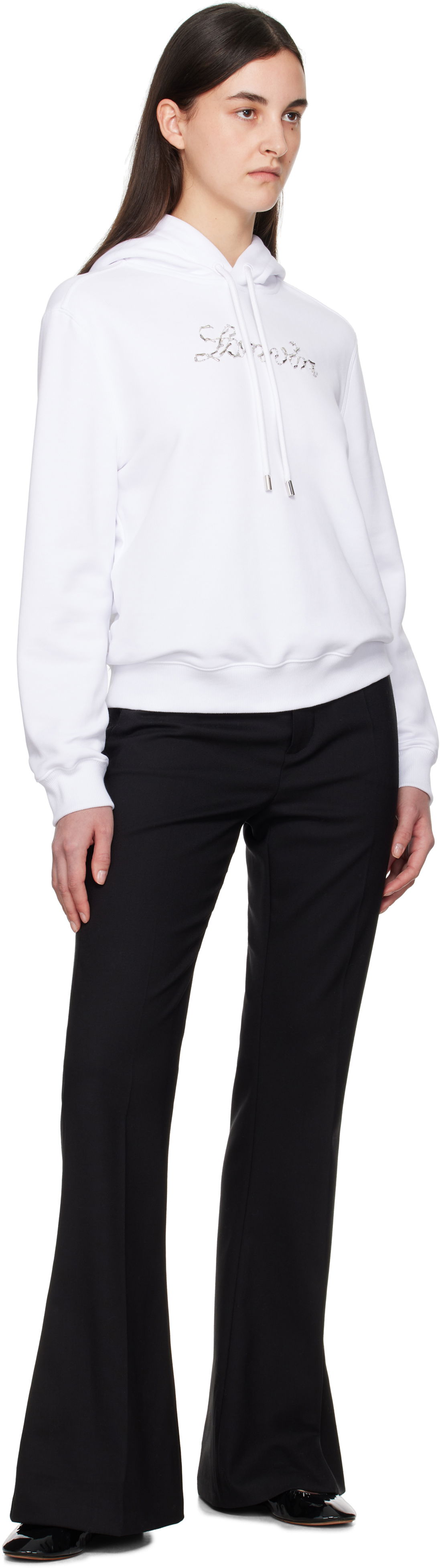 Lanvin Bead Embroidered Hoodie