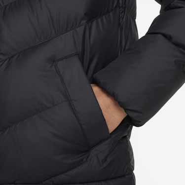 Prešívaná bunda Nike Nike Sportswear Hooded Synthetic-Fill Jacket Čierna | FN7730-010, 4