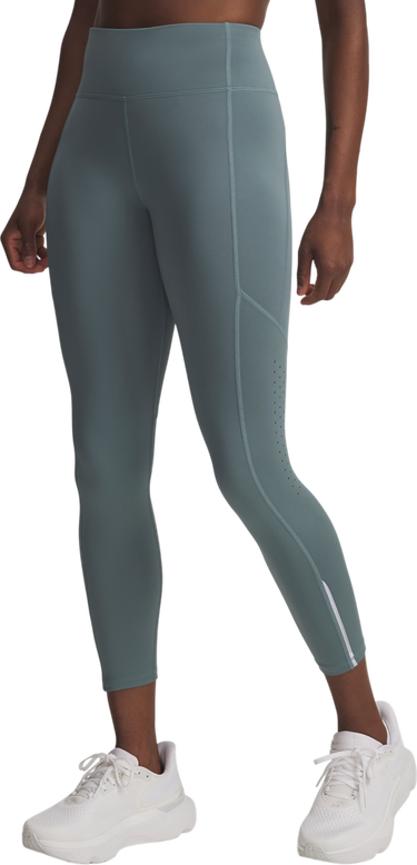 Legíny Under Armour Launch Ankle Tights with Perforated Panels and Reflective Detail Tyrkysová | 1369771-587, 0