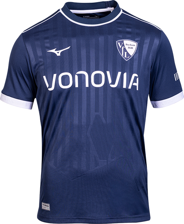 Dres Mizuno VfL Bochum Home Jersey 2025/26 by Mizuno Navy | p2gacx01-14, 0