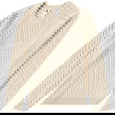 Sveter Nike Life Cable Knit Sweater Béžová | DQ5176-206, 0