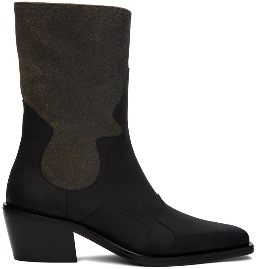 Oblečenie Eckhaus Latta Gray Cowboy Boots Čierna | FEKLWCOWB07106, 0