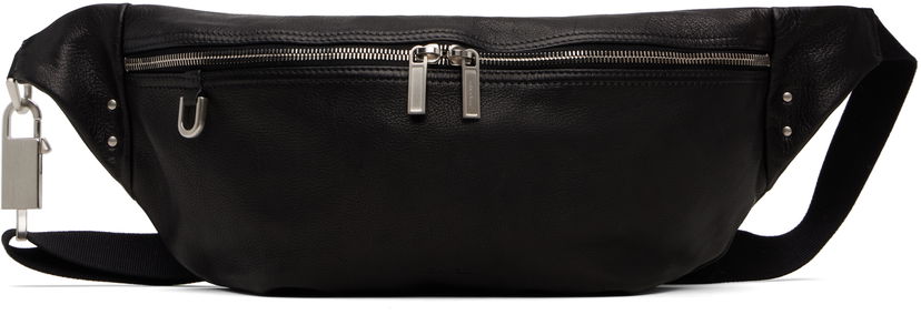Ľadvinka Rick Owens Rick Owens Concordians Leather Bumbag Čierna | RA02E0731 LBU