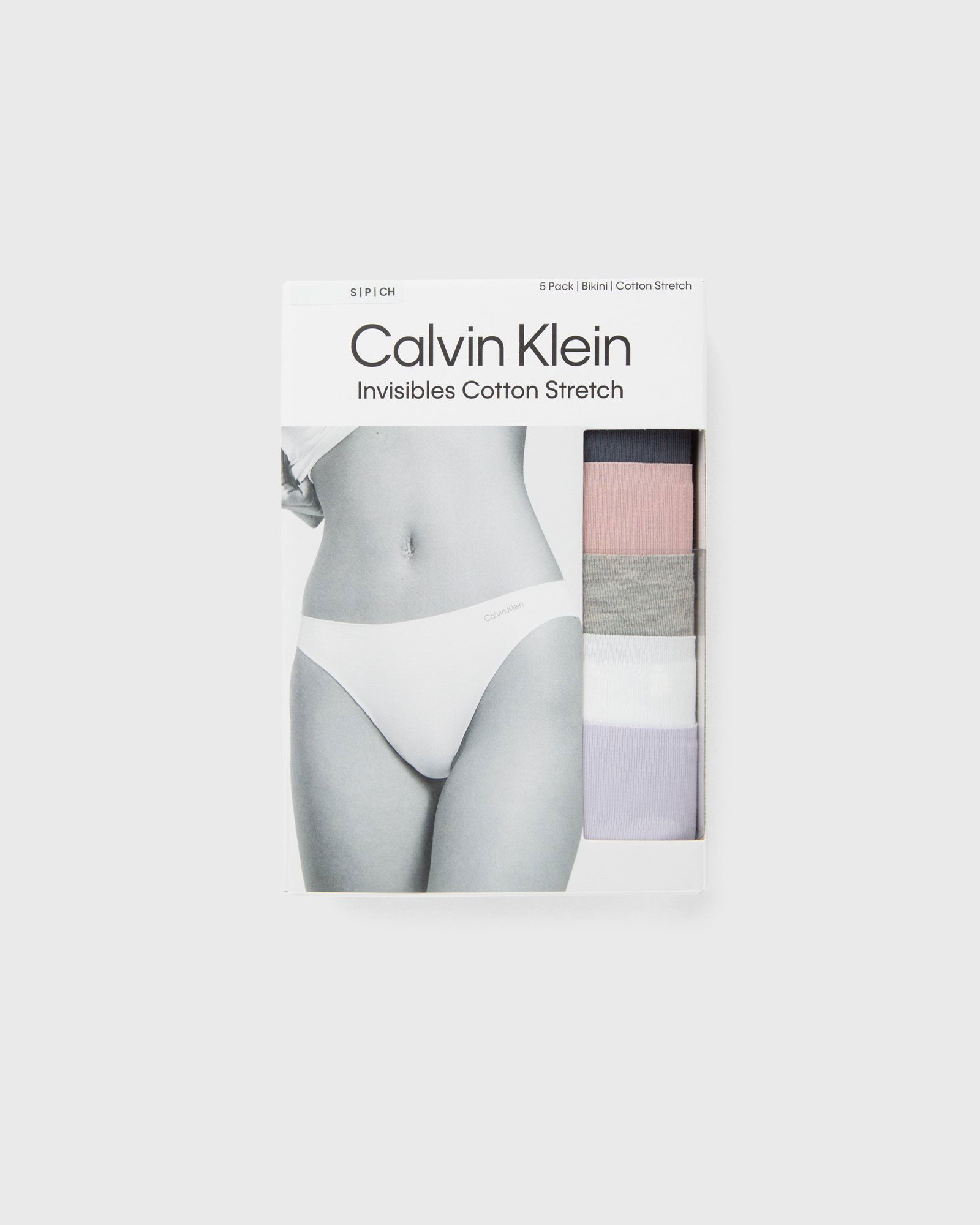 Calvin Klein 5 Pack Mid-Rise Bikini Panties, Size L