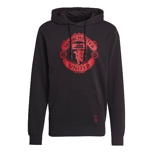 Mikina adidas Originals Manchester United Series Printing Hoodie Čierna | GR3893, 0