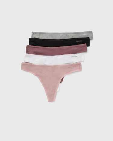 Nohavičky CALVIN KLEIN THONG 5 Pack Rôznofarebný | 000QD5250EPYG, 0
