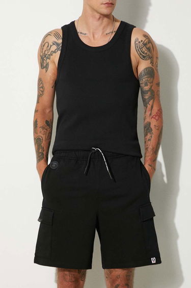 Šortky AAPE by A Bathing Ape AAPE Cargo Shorts Čierna | AAPSPMA676XXM, 0