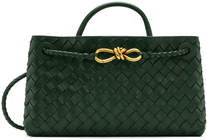 Kabelka Bottega Veneta Green Small East/West Andiamo Bag Zelené | 766010 VCPP1, 0
