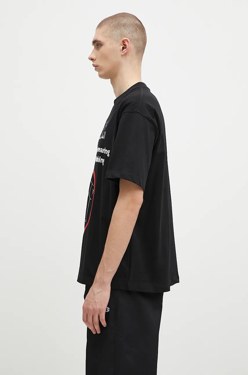 Tričko Pleasures Respect Heavyweight T-Shirt Čierna | P24F041, 1