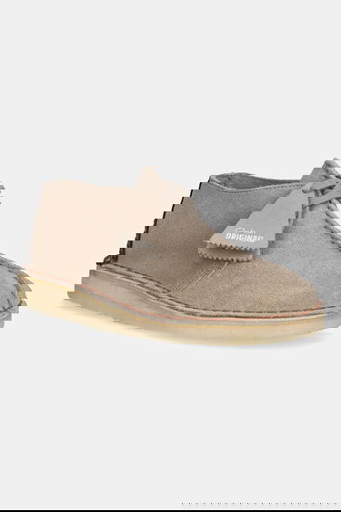 Tenisky a topánky Clarks Originals Desert Trek Suede Flat-Heel Boots Béžová | 26178464, 0
