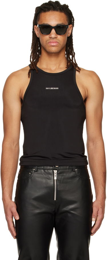 Tielko Han Kjøbenhavn Racer Tank Top Čierna | W-132610, 0
