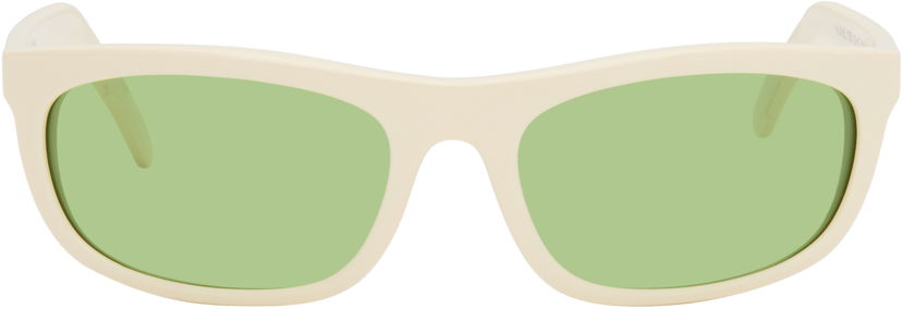 Slnečné okuliare OUR LEGACY Our Legacy Shelter Sunglasses Biela | A4258SCG