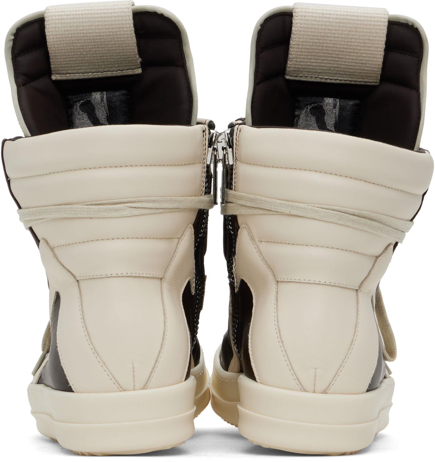 Tenisky a topánky Rick Owens Rick Owens Hollywood Geobasket Hnedá | RU01E5894 LGYLCO, 1