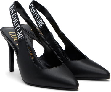 Tenisky a topánky Versace Jeans Couture Logo Scarlett Slingback Heels Čierna | E78VA3S52_EZPS62, 3