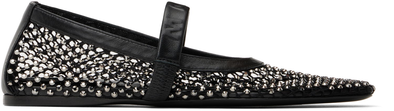 Tenisky a topánky Marni Marni Mesh Mary Jane Ballerina Flats Čierna | MJMS007700 P6394, 0