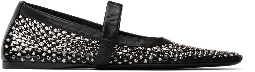 Tenisky a topánky Marni Marni Mesh Mary Jane Ballerina Flats Čierna | MJMS007700 P6394