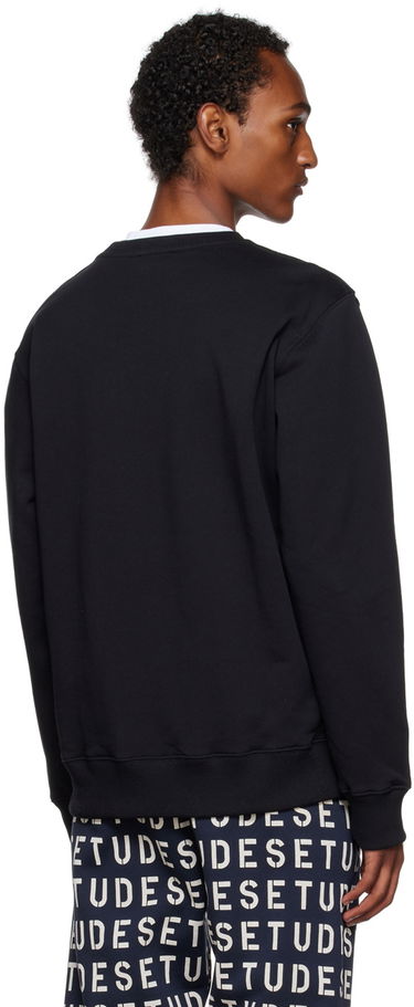 Sveter Études Études Story Patch Sweatshirt Čierna | C00ME202OC16BK, 2