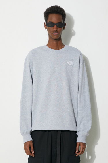 Mikina The North Face Crewneck Sweatshirt Šedá | NF0A7ZJADYX1, 0