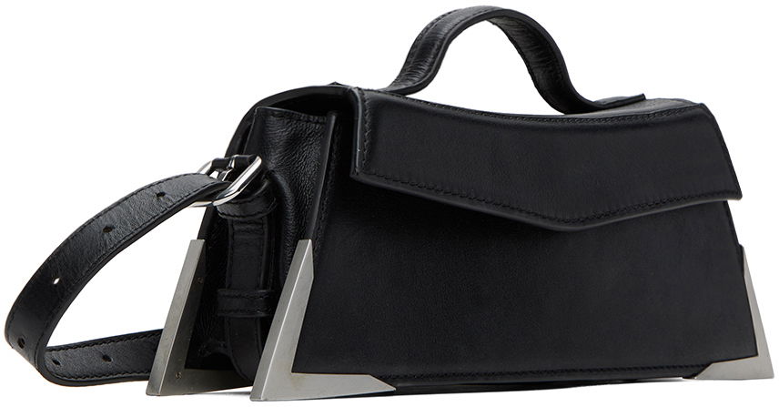 Crinkle Leather Shoulder Bag
