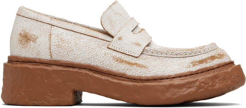 Tenisky a topánky Camper Vamonos Loafers Biela | A500023-013