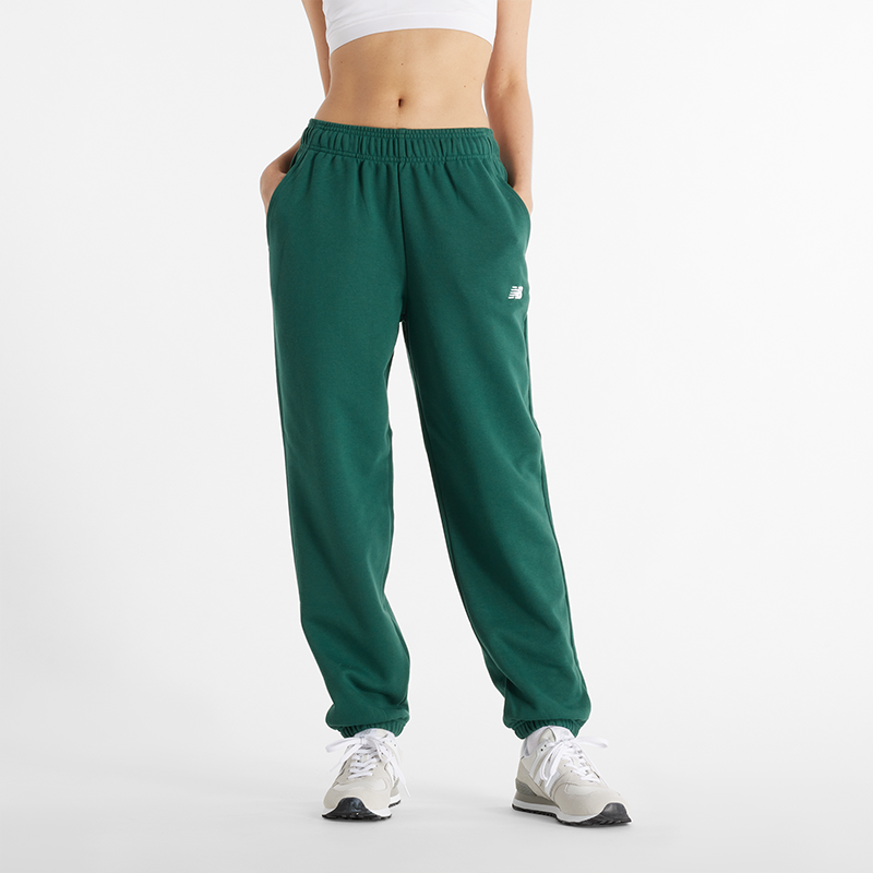 Tepláky New Balance Relaxed Fit Sweatpants Zelené | NBWP41500NWG, 0