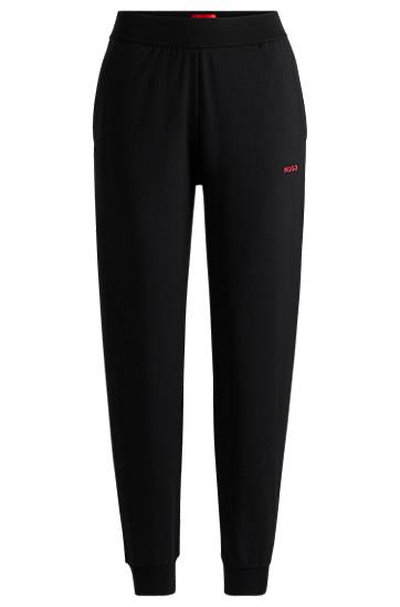 Tepláky BOSS Relaxed Fit Tracksuit Bottoms with Logo Čierna | 50490578