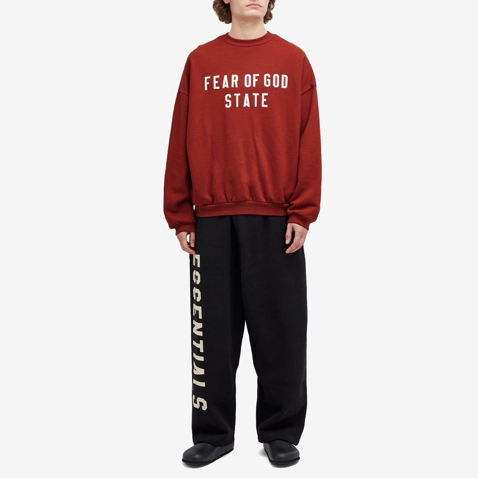 Heavy Fleece Crew Sweat by Fear of God ESSENTIALS