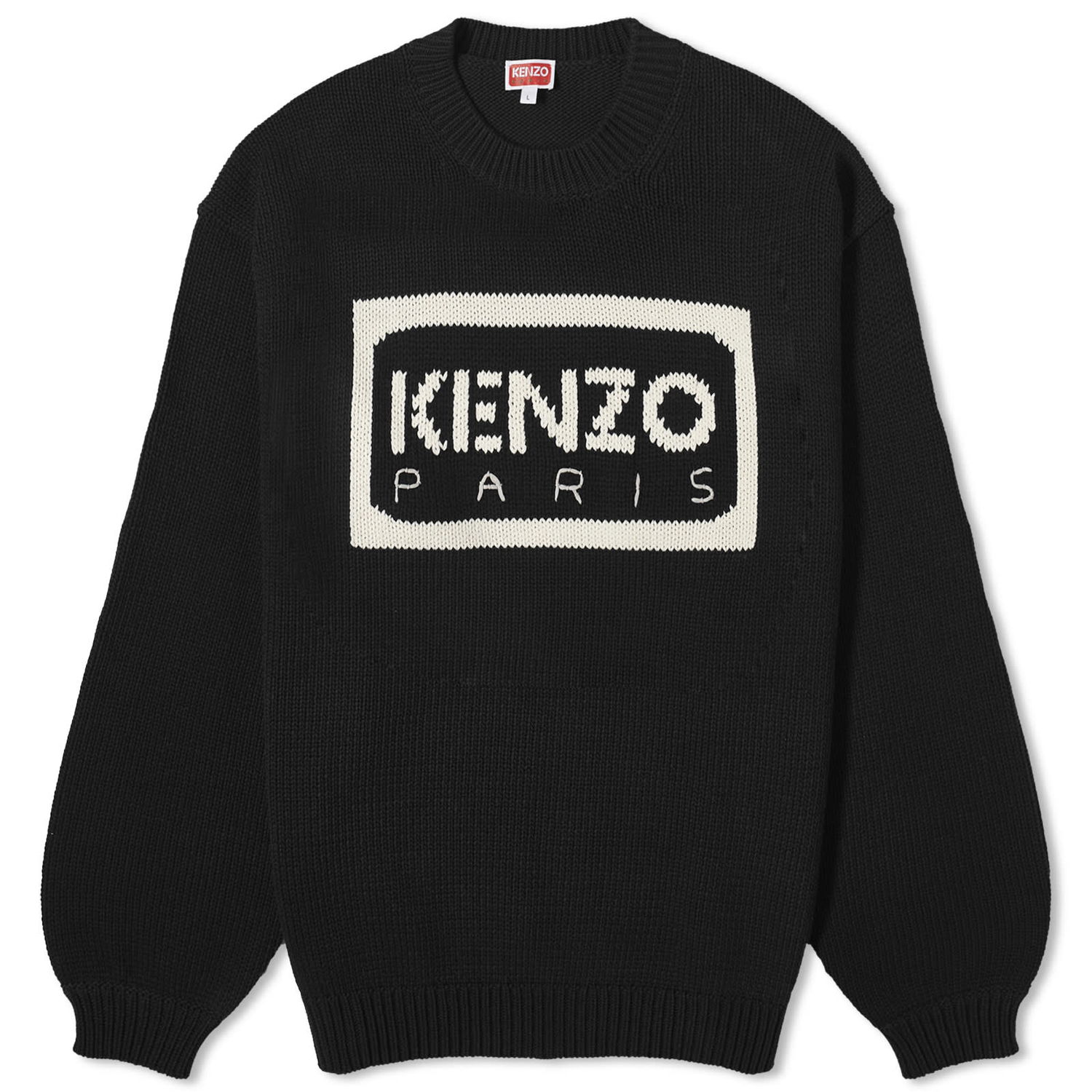 Sveter KENZO Logo Crewneck Čierna | FD55PU3833LA-99, 0