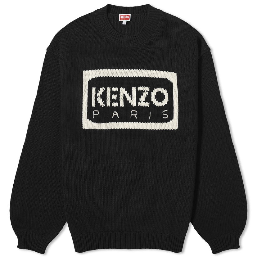 Sveter KENZO Logo Crewneck Čierna | FD55PU3833LA-99