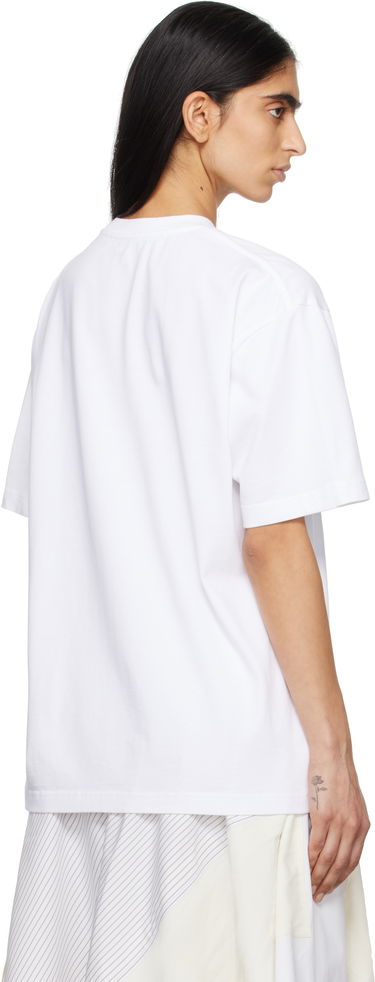 Tričko JW Anderson JW Anderson Diorama Graphic T-Shirt Biela | JT0288-PG1551, 2