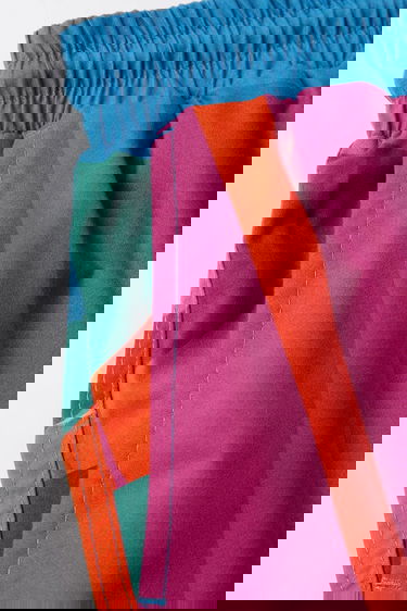 Šortky By Parra Parra Festival Fence Swim Shorts Rôznofarebný | 53355, 2