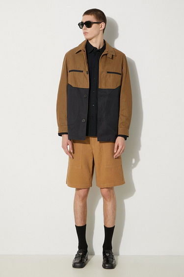 Bunda WOOD WOOD Reno Tech Twill Jacket Hnedá | 12215902.5124, 1