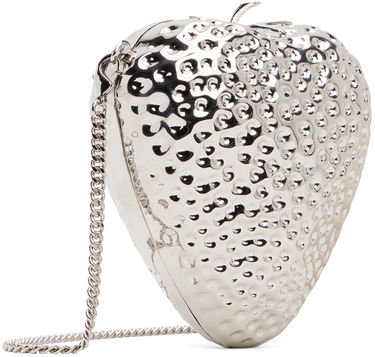 Kabelka Stella McCartney Strawberry Shaped Metallic Clutch Metalická | 7B0075WP0351, 2