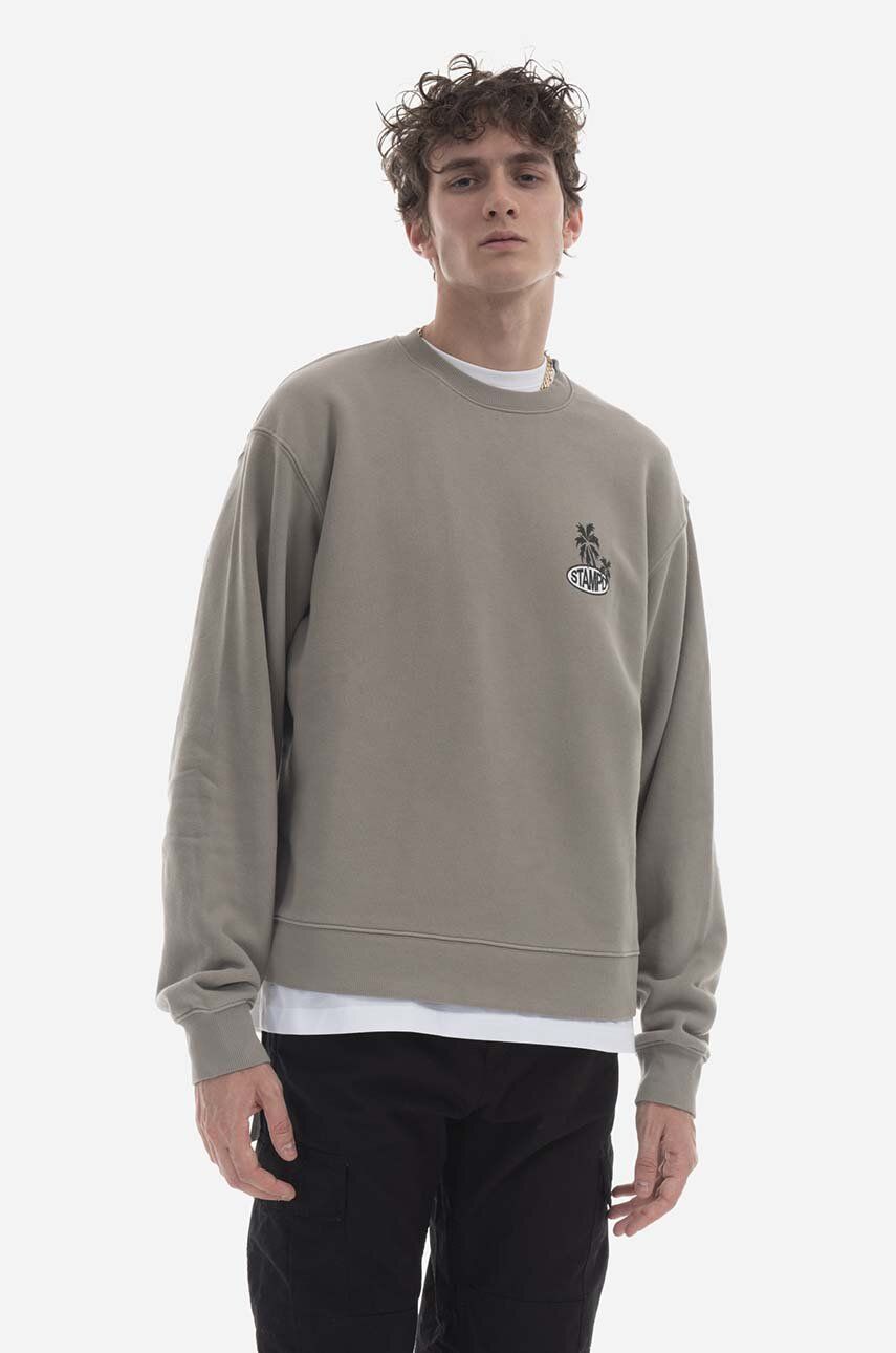 Mikina Stampd Crewneck Sweatshirt Zelené | SLA.M3058SW, 0
