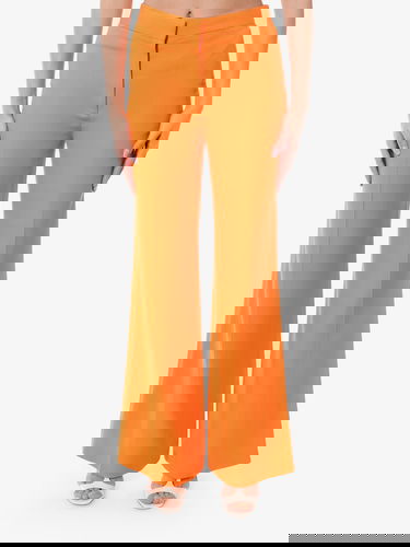 Nohavice Stella McCartney Wide Leg Trousers Oranžová | 6400933DU7017501, 2