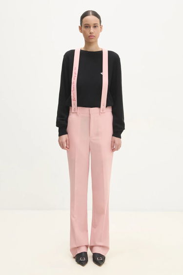 Nohavice Fiorucci Fiorucci High Waist Pants Ružová | W01FMBPA183WO01PN02, 0