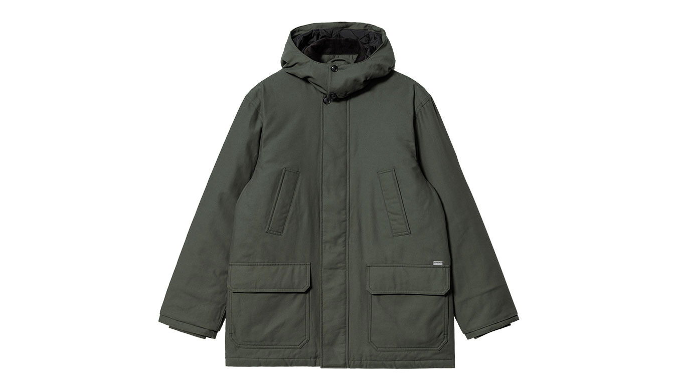 Bunda Carhartt WIP Rigby Parka Boxwood Zelené | I030831_0ZO_XX, 0