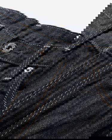 Džínsy BAPE STA Regular Fit 13oz Denim Pants Navy | 1L80150004 INDIGO, 4