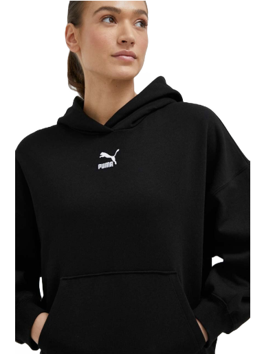 Mikina Puma Classics Oversized Hoodie Čierna | 535684