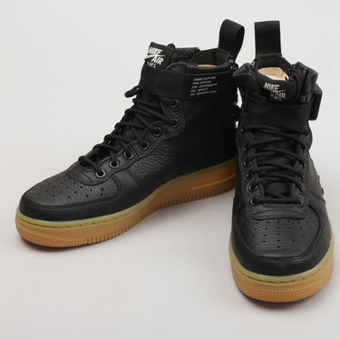 Tenisky a topánky Nike SF Air Force 1 Mid ''Black Gum'' W Čierna | AA3966-002, 2