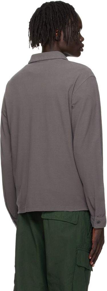 Polo tričko Stone Island Stone Island Long Sleeve Cotton Jersey Polo Šedá | K2S15 2200011 S0F11, 2