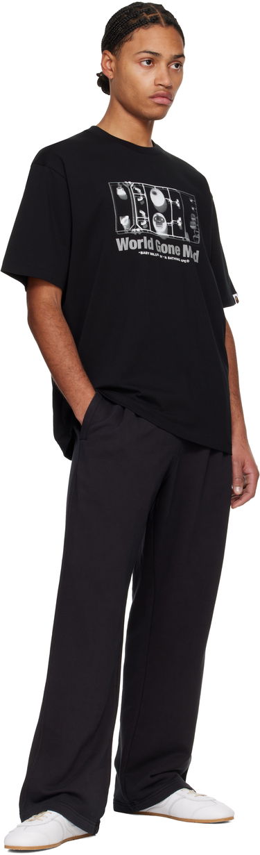 Tričko BAPE Relaxed Fit 'Baby Milo' Figure Black T-Shirt Čierna | 002TEK801304M, 3