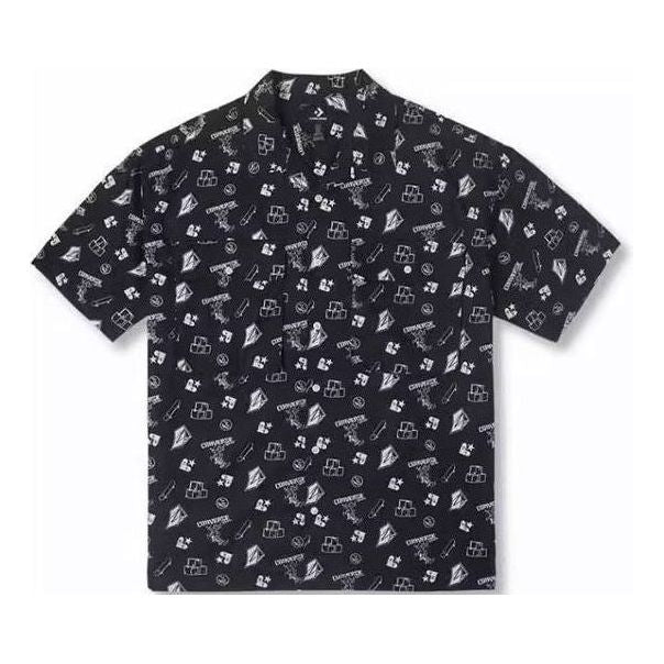 Košeľa Converse Skateboard Print Shirt Čierna | 10026163-A02, 0